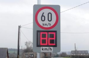 Speed Radar Sign