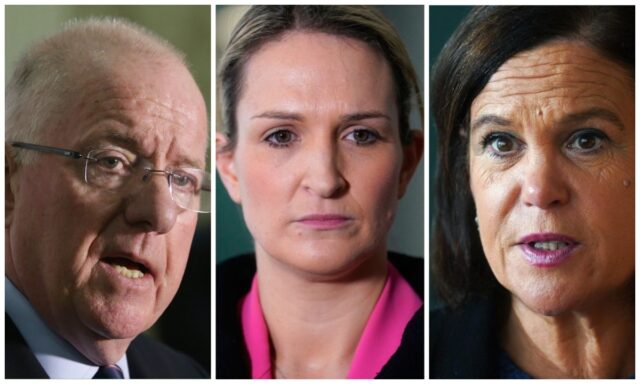 Charlie Flanagan, Helen McEntee, Mary Lou McDonald