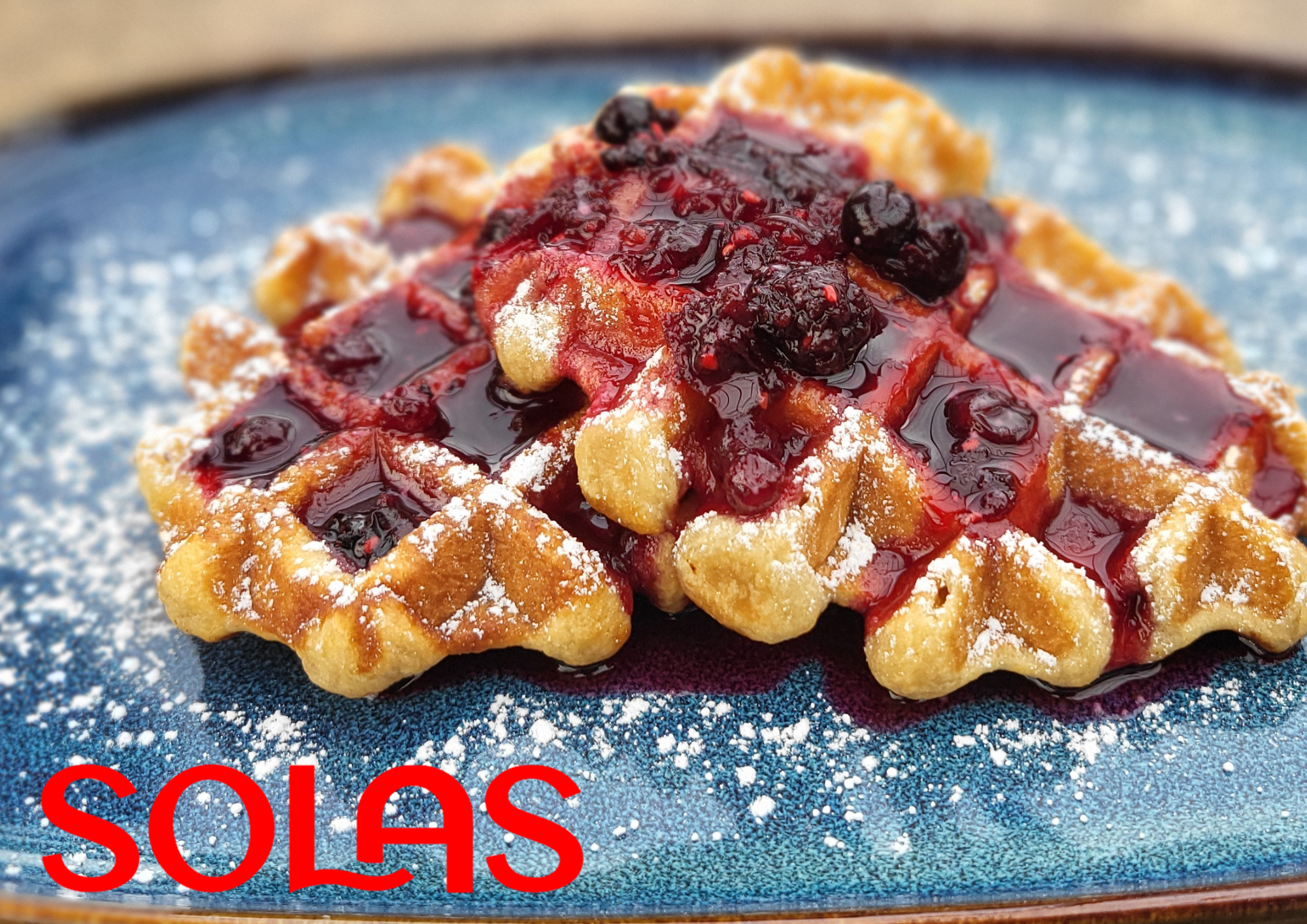 Waffles at Solas