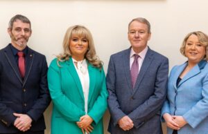 Jason Phelan, Maria McCormack, Brian Stanley and Caroline Dwane-Stanley