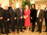 Phil and Mary Bowe with representatives of Heywood Community School Board of Management and Trustees. - Copy