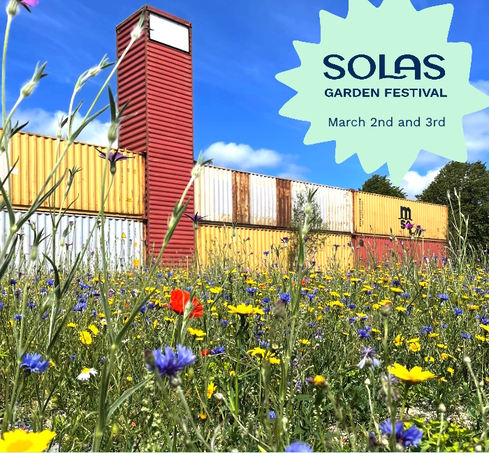 Solas Garden Festival this March 2nd and 3rd