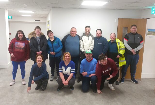 A group from RehabCare Triogue Hub in Portlaoise