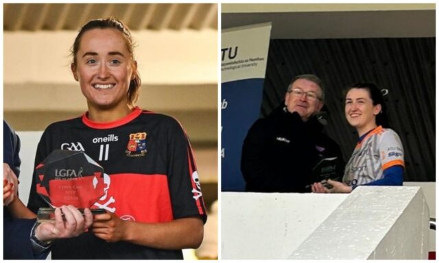 Emily Lacey and Orla Hennessy Ladies All-Stars