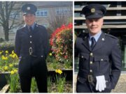 Garda Stephanie Carter and Paul O'Flynn