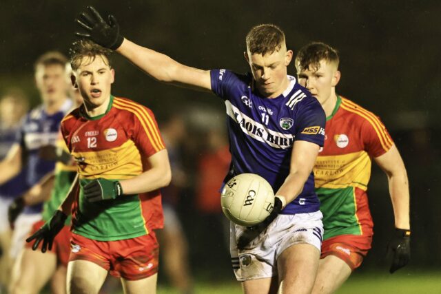 Laois Carlow U-20 footballers Jonah Kelly