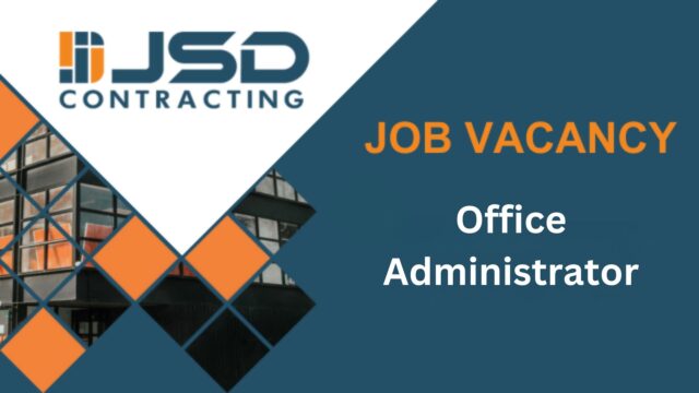 JSD Contracting seeking to hire office administrator