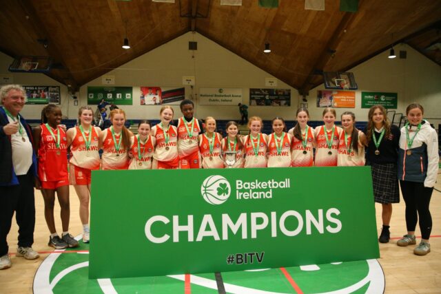 Scoil Chriost Ri All-Ireland U-15 Basketball Champions