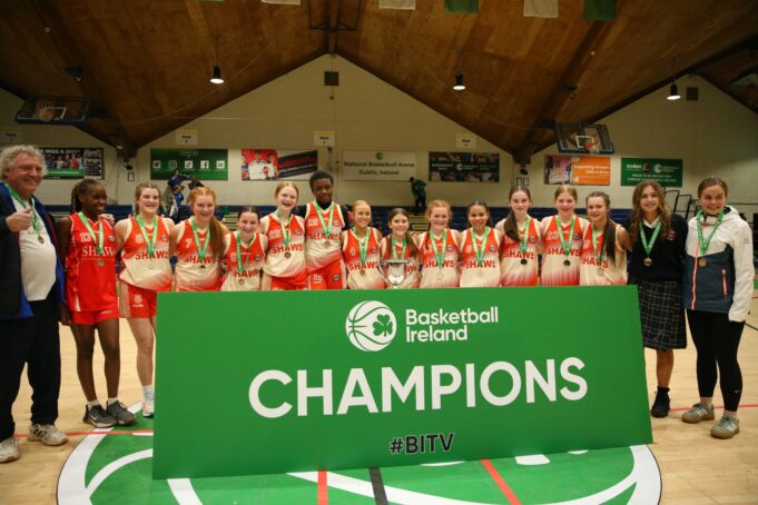 Scoil Chriost Ri All-Ireland U-15 Basketball Champions