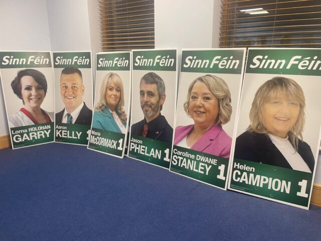 Sinn Fein election launch
