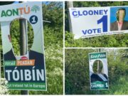 Peadar Toibin Ollie Clooney and Helen Campion