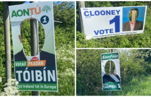 Peadar Toibin Ollie Clooney and Helen Campion