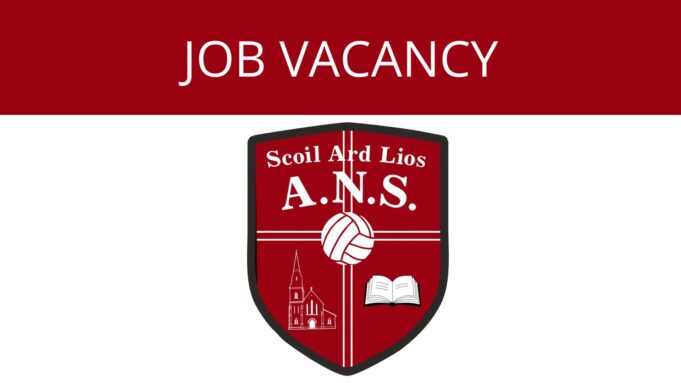 The Board of Management of Arles National School invites applications for the position of school secretary.