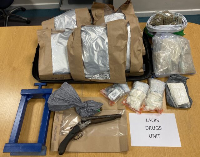 Drugs and gun Portlaoise