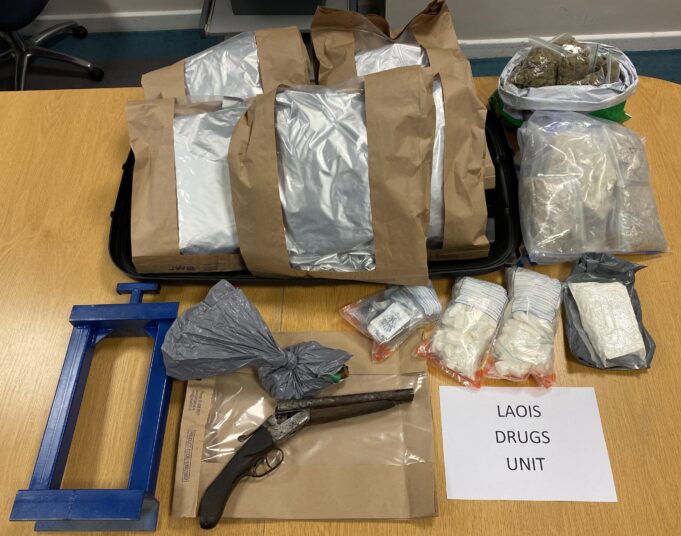 Drugs and gun Portlaoise