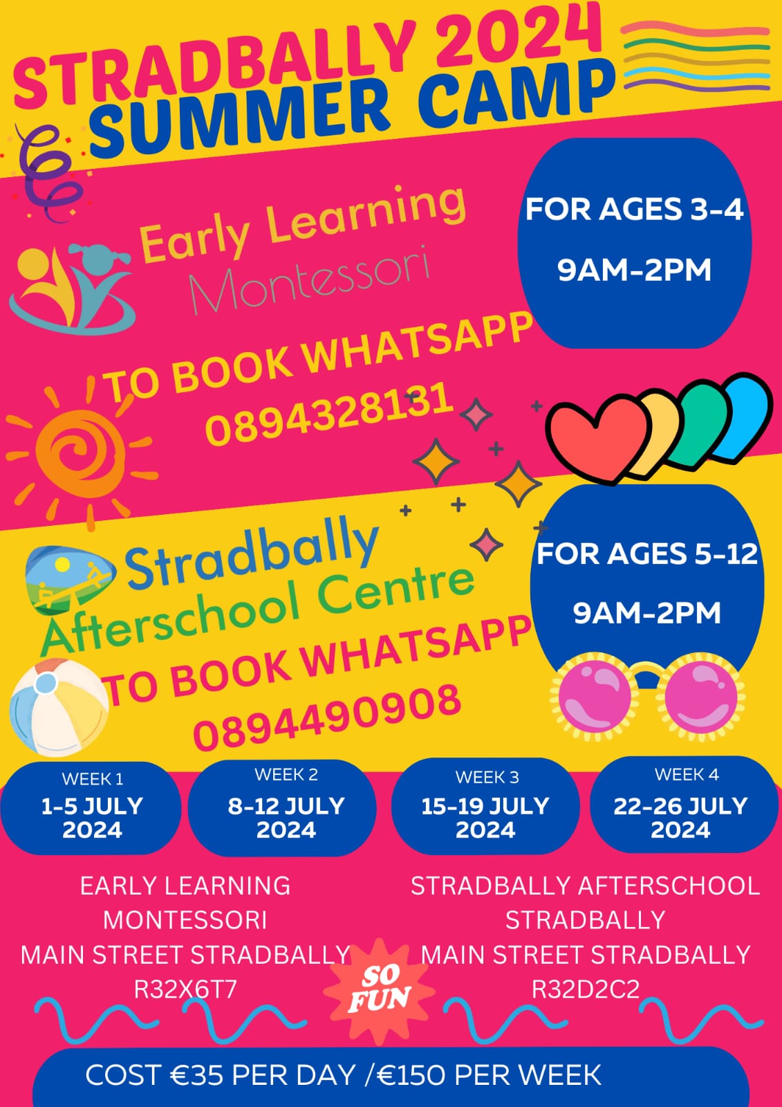 LaoisToday Summer camp listing 2024 Early Learning Montessori Summer Camp