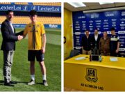 Shaun Ochovo McEvoy AD Alcorcon La Liga Spain soccer