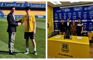Shaun Ochovo McEvoy AD Alcorcon La Liga Spain soccer
