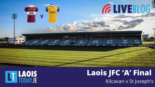 LaoisToday Live Blog Laois JFC ‘A’ Final - Kilcavan v St Joseph’s