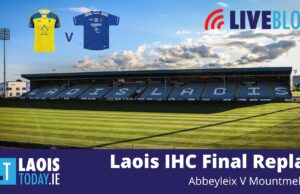 Laois IHC final replay. Live blog brought to you by LaoisToday.