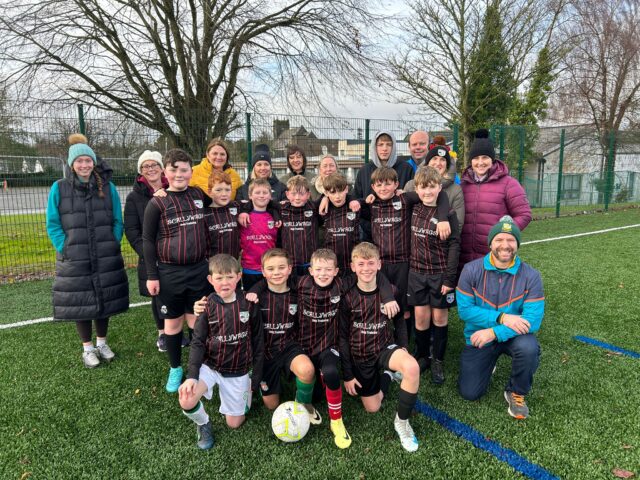 St Colman's Stradbally Astro Pitch first match T&S United v Killeigh (8)
