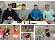 Eoin Johnson, Darragh Farrell, Sam Lynch and Robbie Farrell of Ardscoil na Trionoide