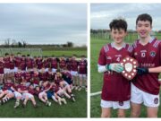 Heywood CS First Year 2025 South Leinster C Champions Tom Fingleton and John Kelly