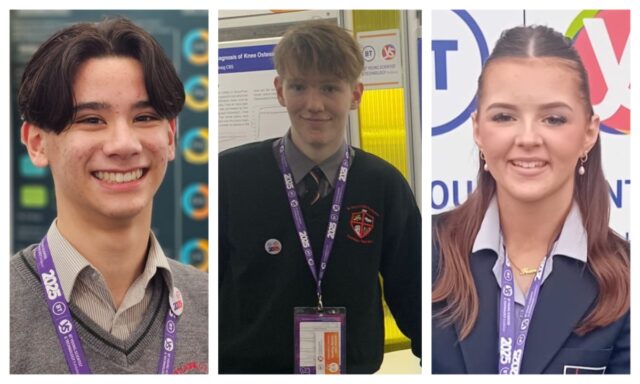 Sean Cheah, Joshua Corbett and Illana Holohan Young Scientist 2025