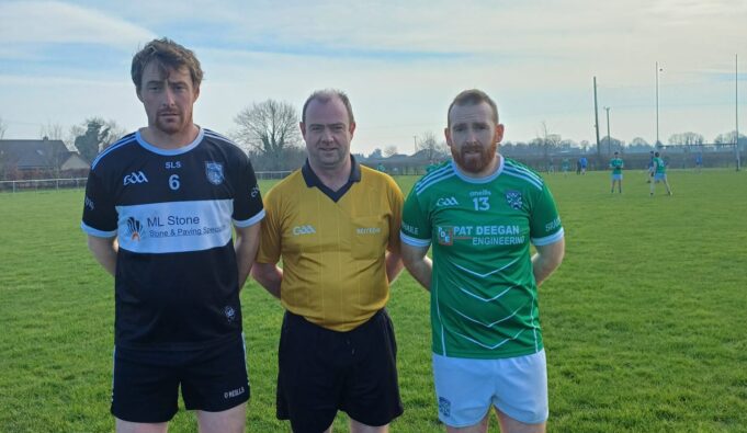 Barrowhouse Referee Tom Kennedy John Clancy Stradbally Division 4