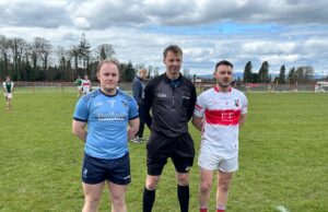 Colm Walsh Ballyroan-Abbey Hugh Coughlon Referee Shane Murphy Emo