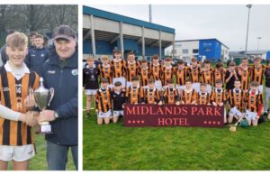 Camross Feile Winners Captain Tadhg Lowry