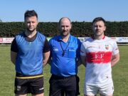 PJ Daly The Heath Referee Eric Ward Shane Murphy Emo