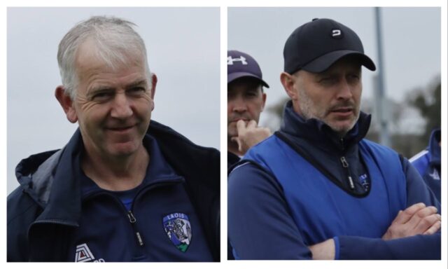 Pat Collier and Robert Jones Laois Camogie