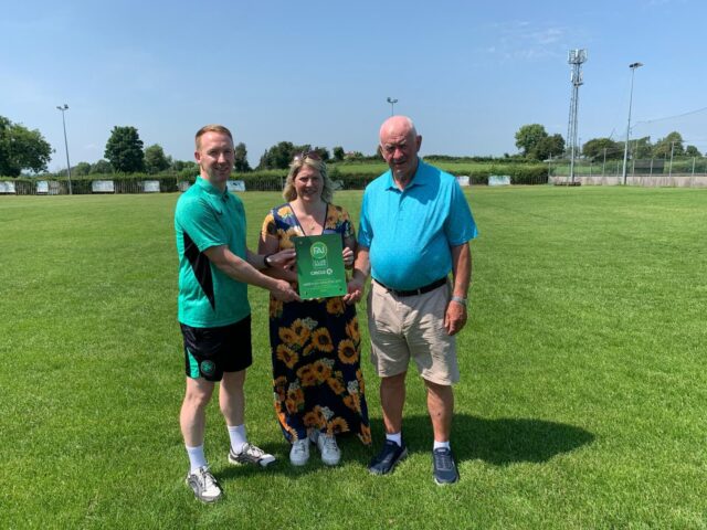 Abbeyleix Athletic awarded FAI Club Mark